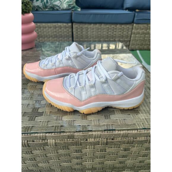 Air Jordan 11 Low “Legend Pink” White Youth Size 5.5 - Picture 1 of 8